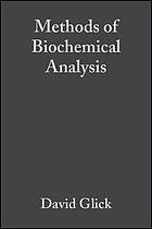 Methods of biochemical analysis. Volume 3