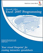 Microsoft Office Excel 2007 Programming: Your visual blueprintTM for creati.