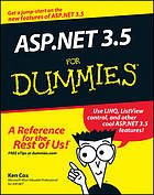 ASP.NET 3.5 for dummies