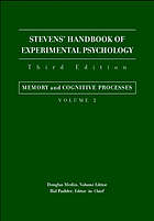 Stevens' handbook of experimental psychology