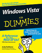 Windows Vista for dummies : a reference for the rest of us