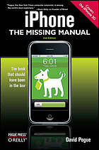 IPhone : the missing manual