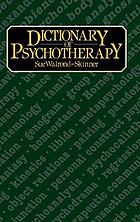 Dictionary of psychotherapy