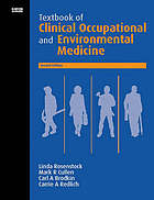 Textbook of clinical occupational and environmental medicine