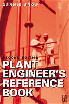 Plant engineer's reference book