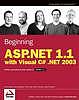 Beginning ASP.Net 1.1 with Visual C# .Net 2003