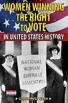 Women winning the right to vote in united states history