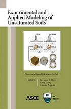 Experimental and Applied Modeling of Unsaturated Soils