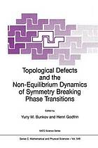 Topological defects and the non-equilibrium dynamics of symmetry breaking phase transitions