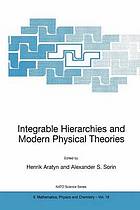 Integrable hierarchies and modern physical theories