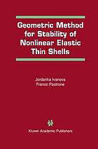 Geometric method for stability of non-linear elastic thin shells