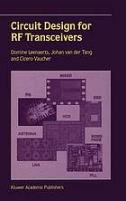 Circuit design for RF transceivers