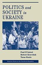 Politics and society in Ukraine