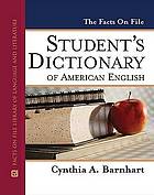 The Facts On File student's dictionary of American English