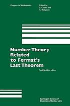 Number theory related to Fermat's last theorem : proceedings of the conference sponsored by the Vaughn Foundation