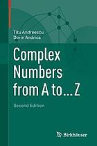 Complex numbers from A to ... Z