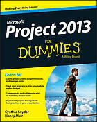 Project 2013 For Dummies.