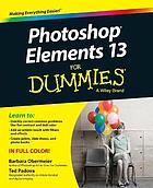 Photoshop Elements 13 For Dummies.