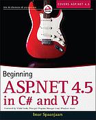 Beginning ASP.NET 4.5 in C♯ and VB