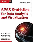 SPSS statistics for data analysis and visualization