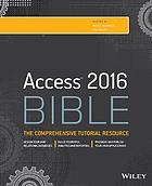 Access 2016 bible