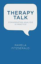 Therapy talk conversational analysis in practice