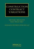 Construction contract variations