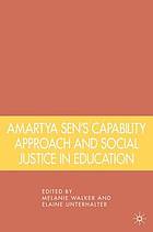 Amartya Sen's capability approach and social justice in education