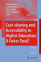 Cost-sharing and accessibility in higher education : a fairer deal?