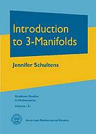 Introduction to 3-manifolds