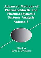 Advanced methods of pharmacokinetic and pharmacodynamic systems analysis