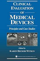 Clinical Evaluation of Medical Devices