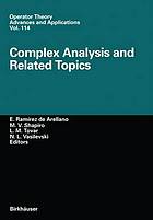 Complex Analysis and Related Topics