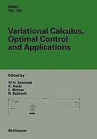 Variational Calculus, Optimal Control and Applications : International Conference in Honour of L. Bittner and R. Klötzler, Trassenheide, Germany, September 23-27, 1996