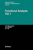 Functional analysis