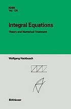 Integral equations theory and numerical treatment