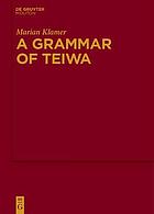 A Grammar of Teiwa