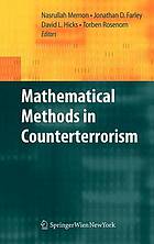 Mathematical methods in counterterrorism