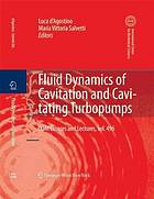 Fluid dynamics of cavitation and cavitating turbopumps