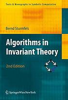 Algorithms in invariant theory