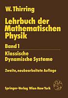 Lehrbuch der mathematischen PhysiknBand 1, Klassische Dynamische Systeme