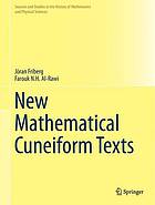 New Mathematical Cuneiform Texts.