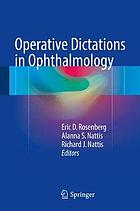 Operative dictations in ophthalmology