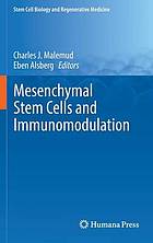 Mesenchymal stem cells and immunomodulation