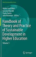 Handbook of theory and practice of sustainable development in higher education. Volume 4