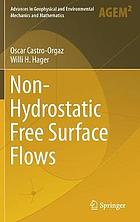 Non-hydrostatic free surface flows