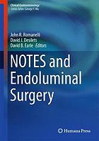 NOTES and Endoluminal Surgery