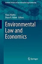 Environmental law and economics