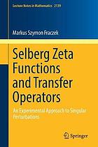 Selberg Zeta functions and transfer operators : an experimental approach to singular perturbations