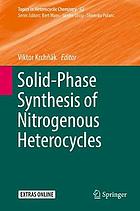 Solid-phase synthesis of nitrogenous heterocycles